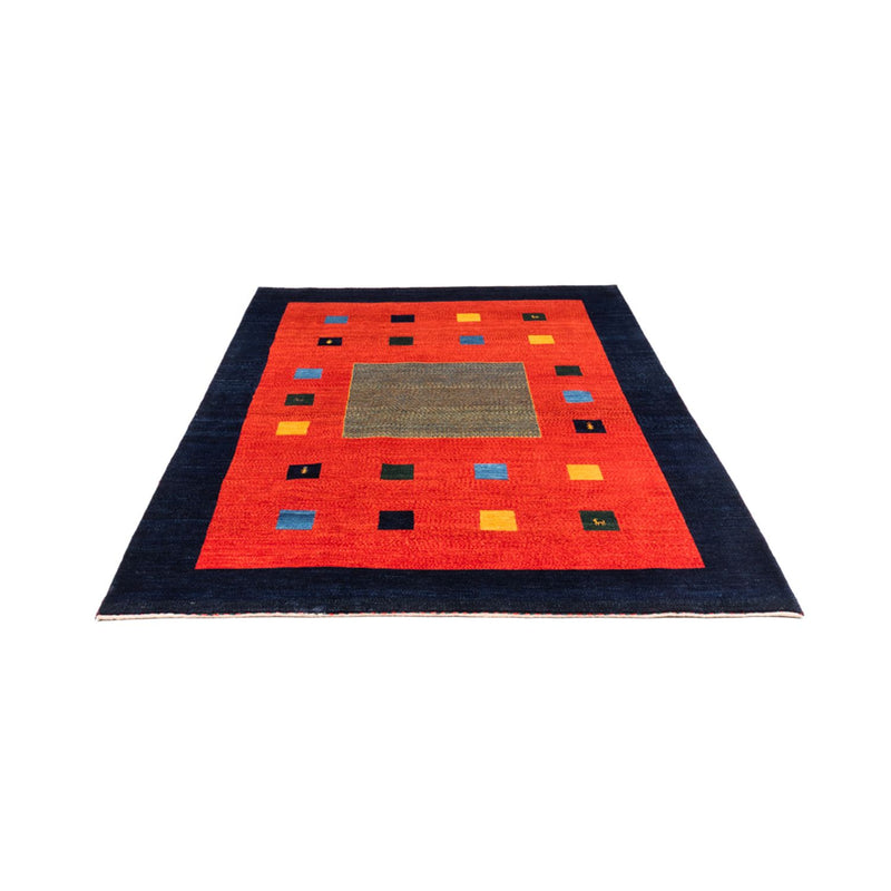 Gabbeh Teppich - Perser - 255 x 178 cm - rot