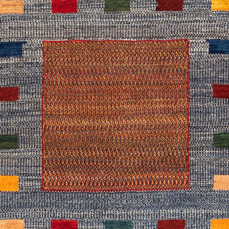 Tapis Gabbeh - Persan - 190 x 122 cm - bleu clair