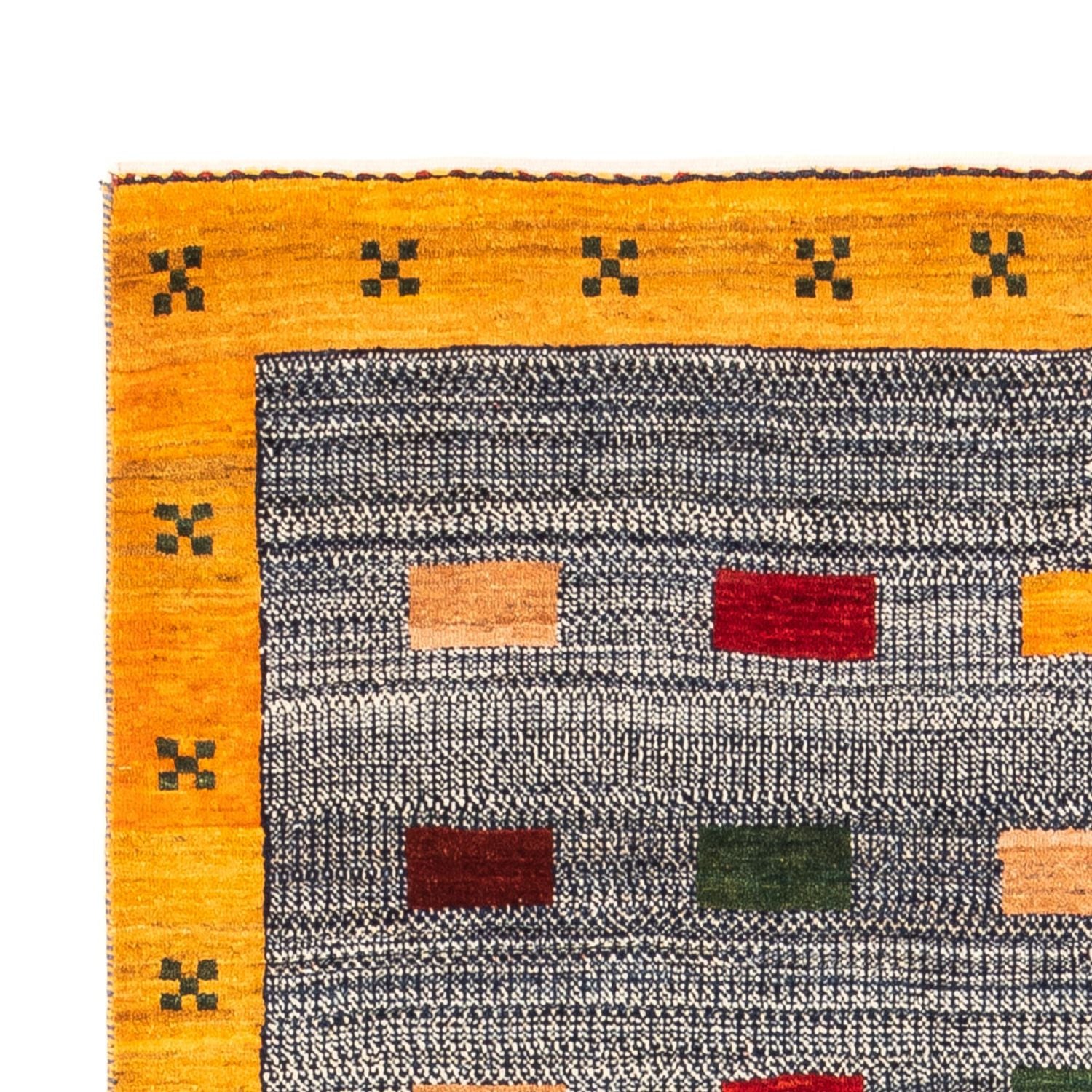 Tapis Gabbeh - Persan - 190 x 122 cm - bleu clair