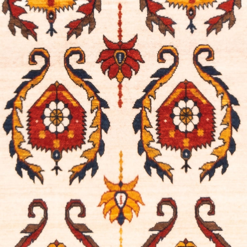 Tapis Gabbeh - Persan - 126 x 86 cm - crème