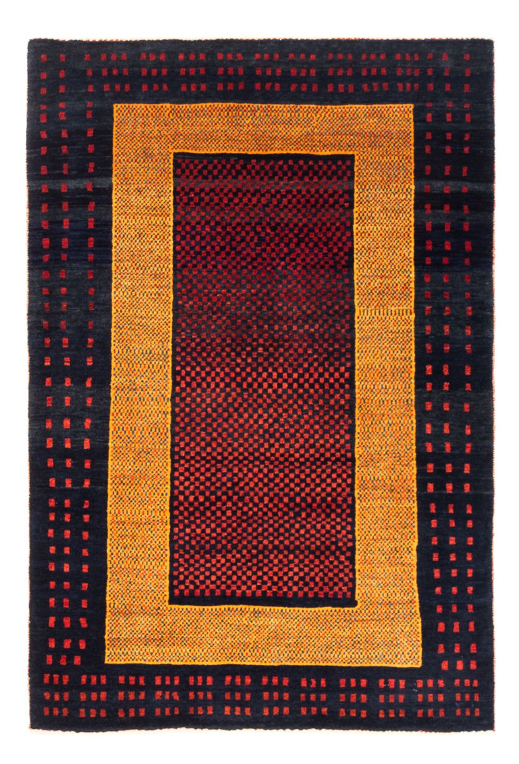 Tapis Gabbeh - Persan - 163 x 106 cm - multicolore