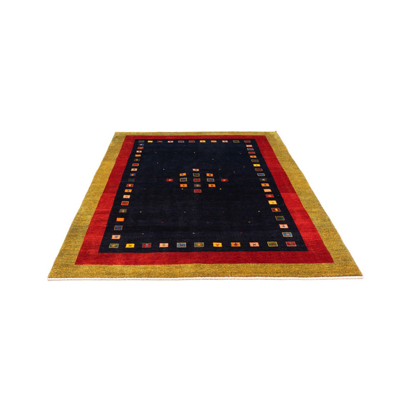 Gabbeh Teppich - Perser - 216 x 158 cm - dunkelblau