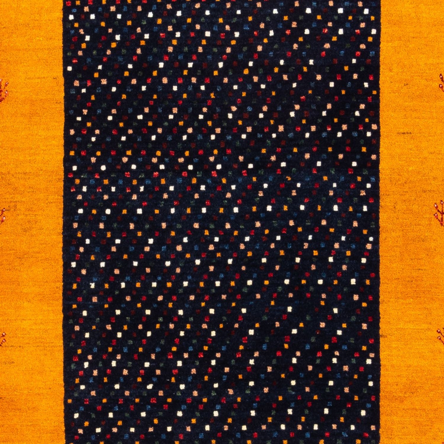 Gabbeh Teppich - Perser - 180 x 132 cm - gold