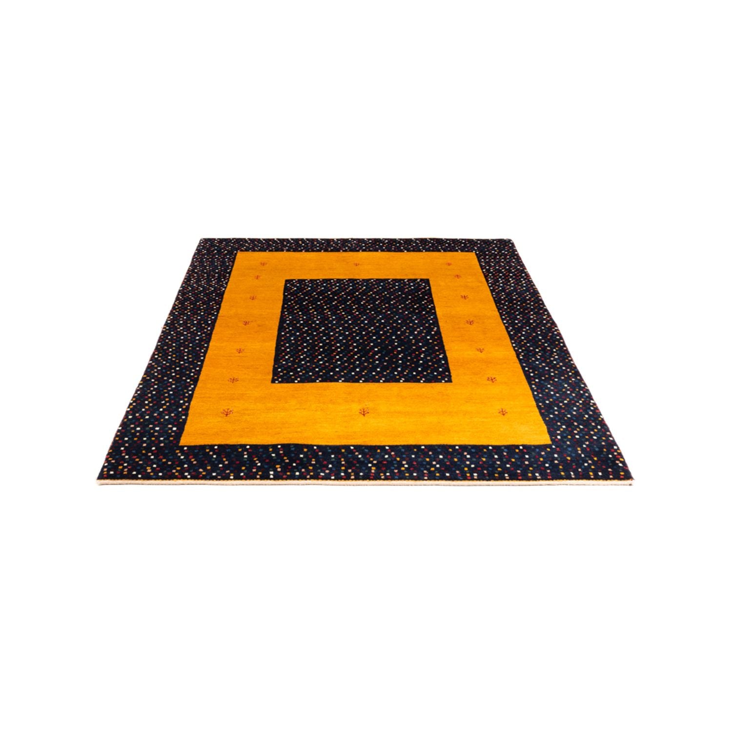Gabbeh Teppich - Perser - 180 x 132 cm - gold