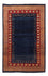 Tapis Gabbeh - Persan - 150 x 100 cm - bleu