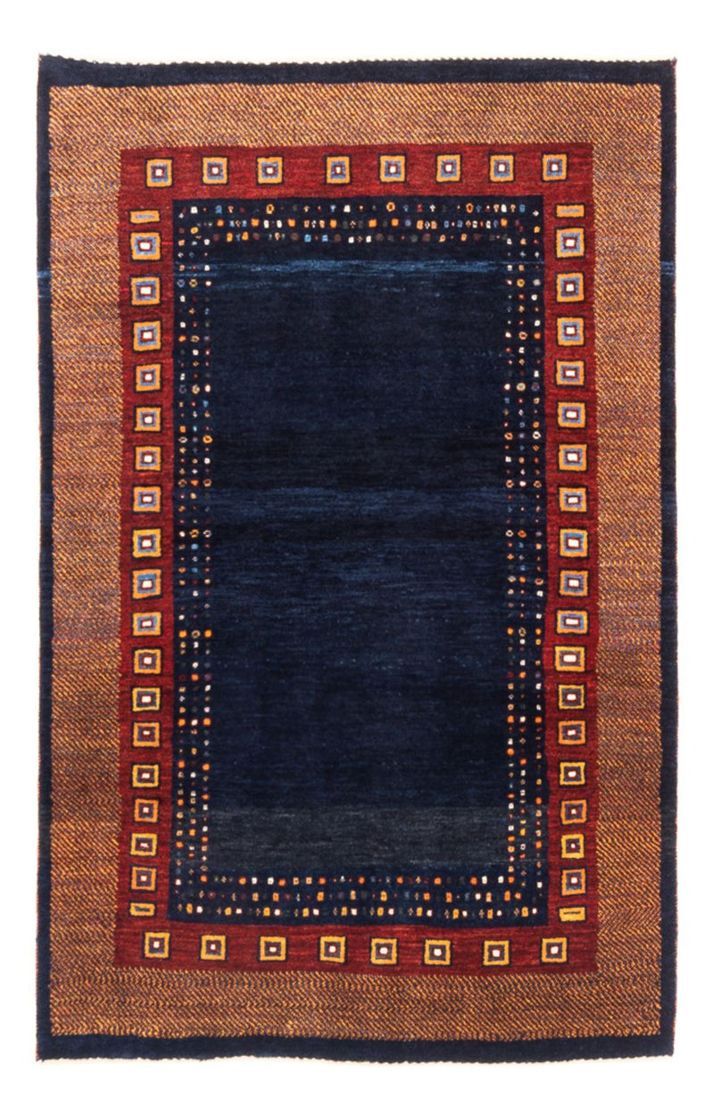Tapis Gabbeh - Persan - 150 x 100 cm - bleu
