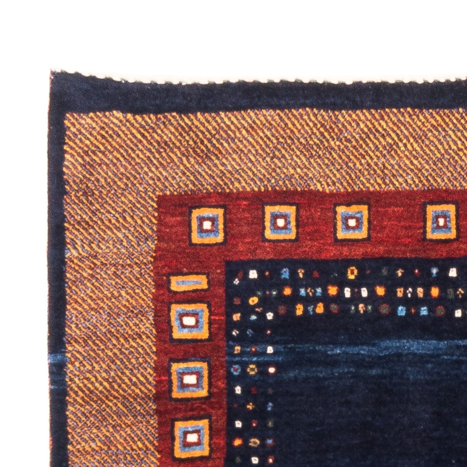 Tapis Gabbeh - Persan - 150 x 100 cm - bleu