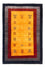 Tapis Gabbeh - Persan - 157 x 106 cm - or