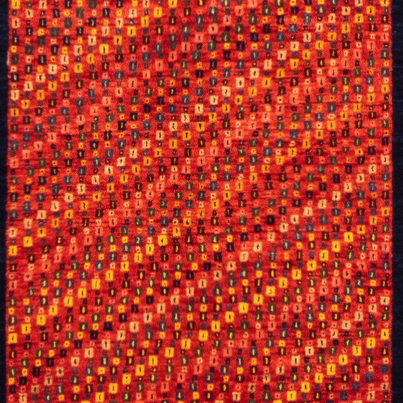 Tapis Gabbeh - Persan - 155 x 98 cm - rouge
