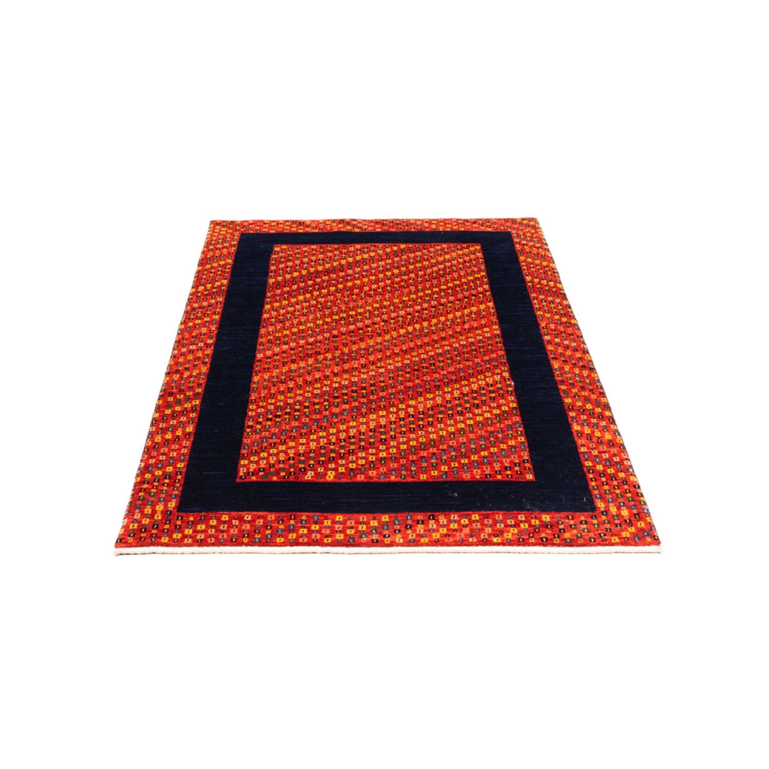 Tapis Gabbeh - Persan - 155 x 98 cm - rouge
