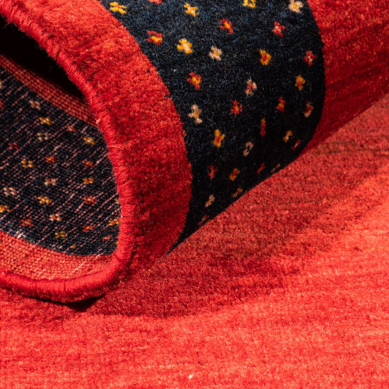Tapis Gabbeh - Persan - 154 x 102 cm - rouge