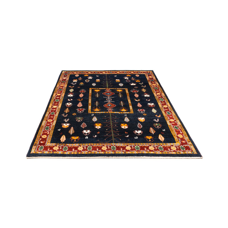 Gabbeh Teppich - Perser - 235 x 150 cm - dunkelblau