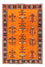 Gabbeh Teppich - Perser - 150 x 106 cm - gold