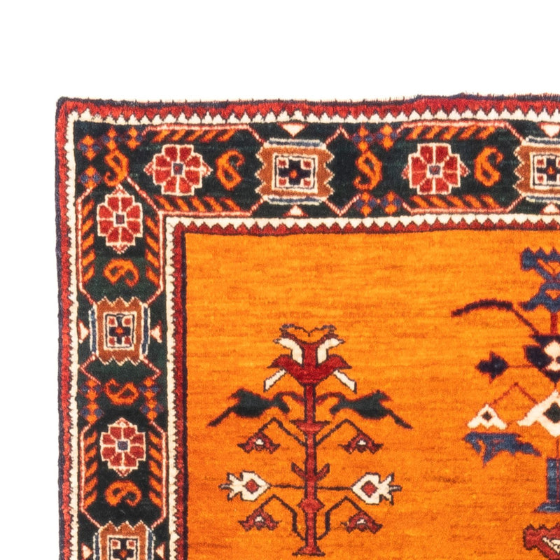 Gabbeh Teppich - Perser - 150 x 106 cm - gold