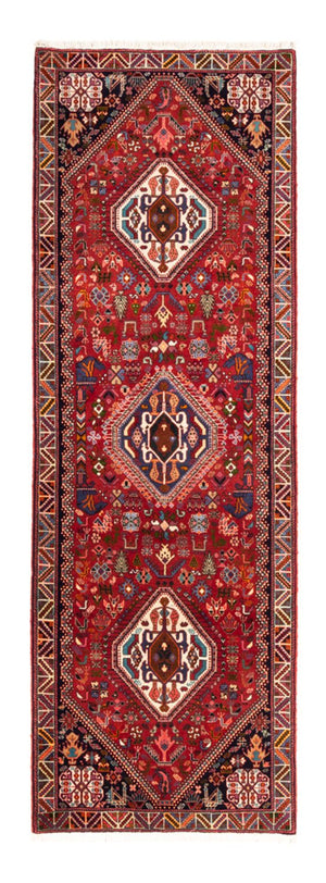 Tapis de couloir Tapis persan - Nomadic - 248 x 83 cm - rouge