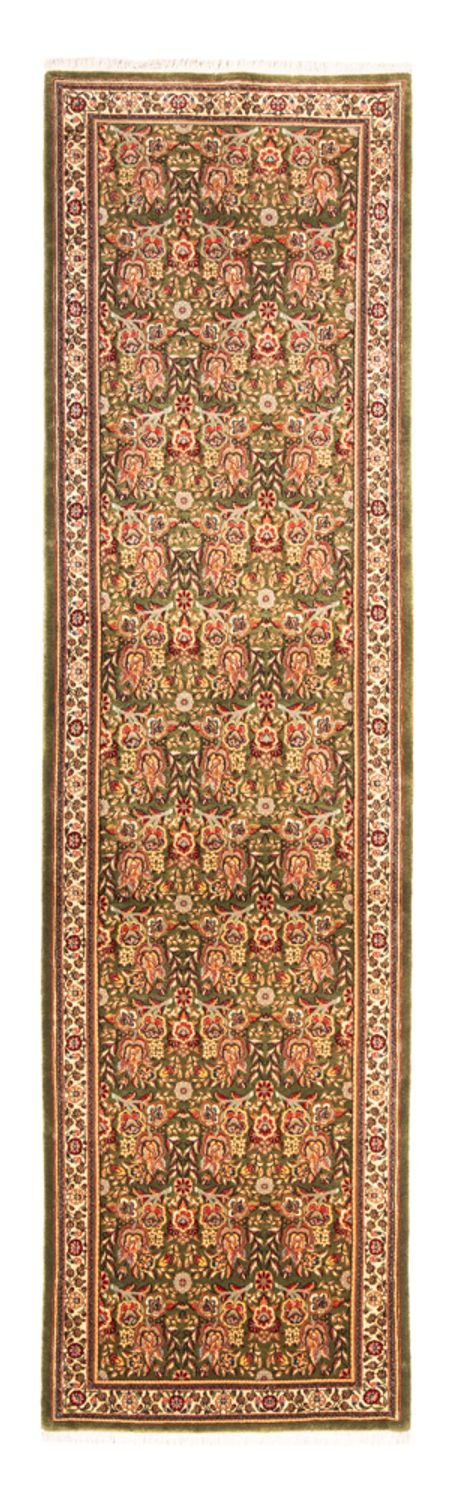 Läufer Perser - Ghom - 295 x 80 cm - grün