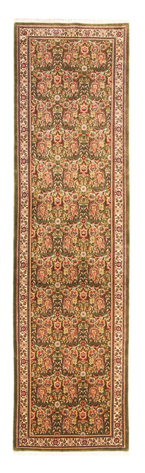 Läufer Perser - Ghom - 295 x 80 cm - grün