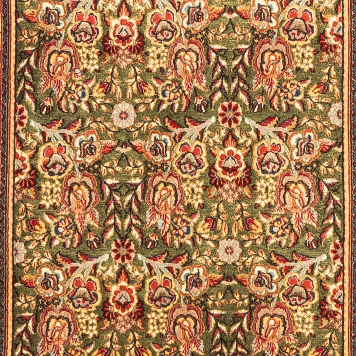 Läufer Perser - Ghom - 295 x 80 cm - grün