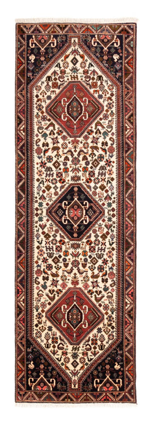 Tapis de couloir Tapis persan - Nomadic - 250 x 80 cm - crème