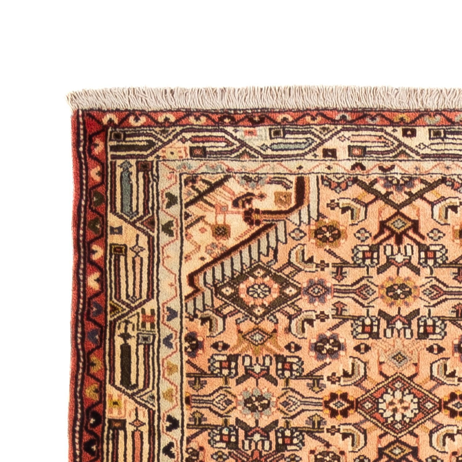 Tapis de couloir Tapis persan - Nomadic - 286 x 80 cm - rouge clair