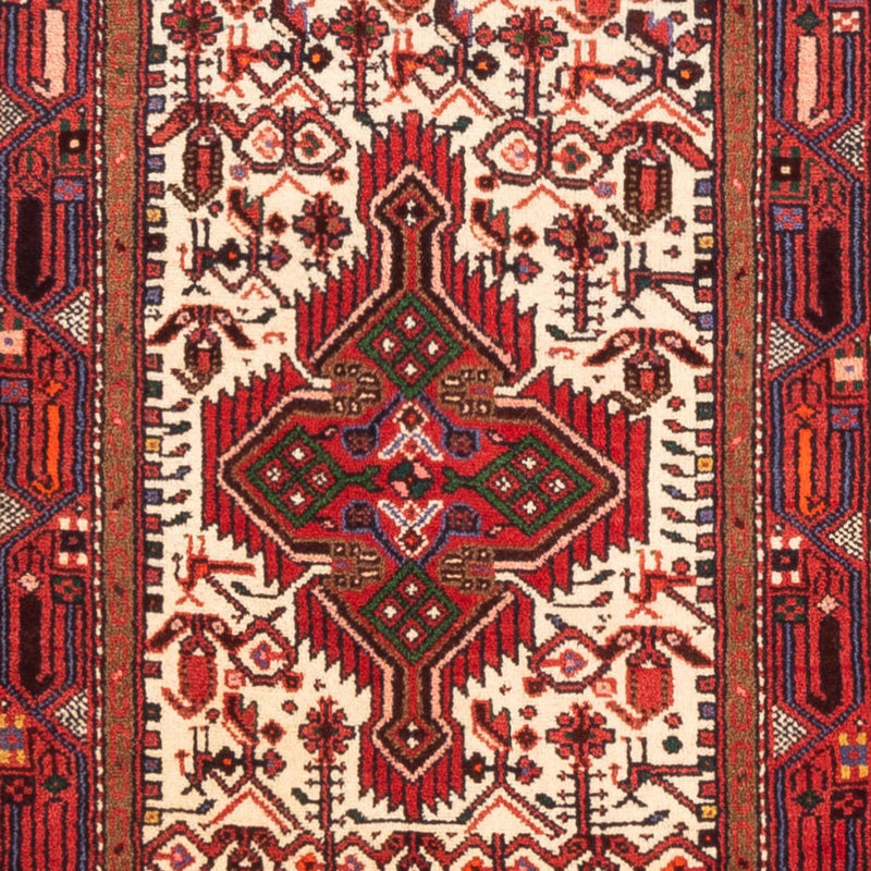 Tapis de couloir Tapis persan - Nomadic - 323 x 83 cm - crème