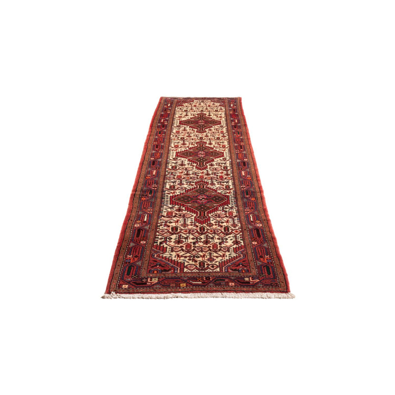 Tapis de couloir Tapis persan - Nomadic - 323 x 83 cm - crème