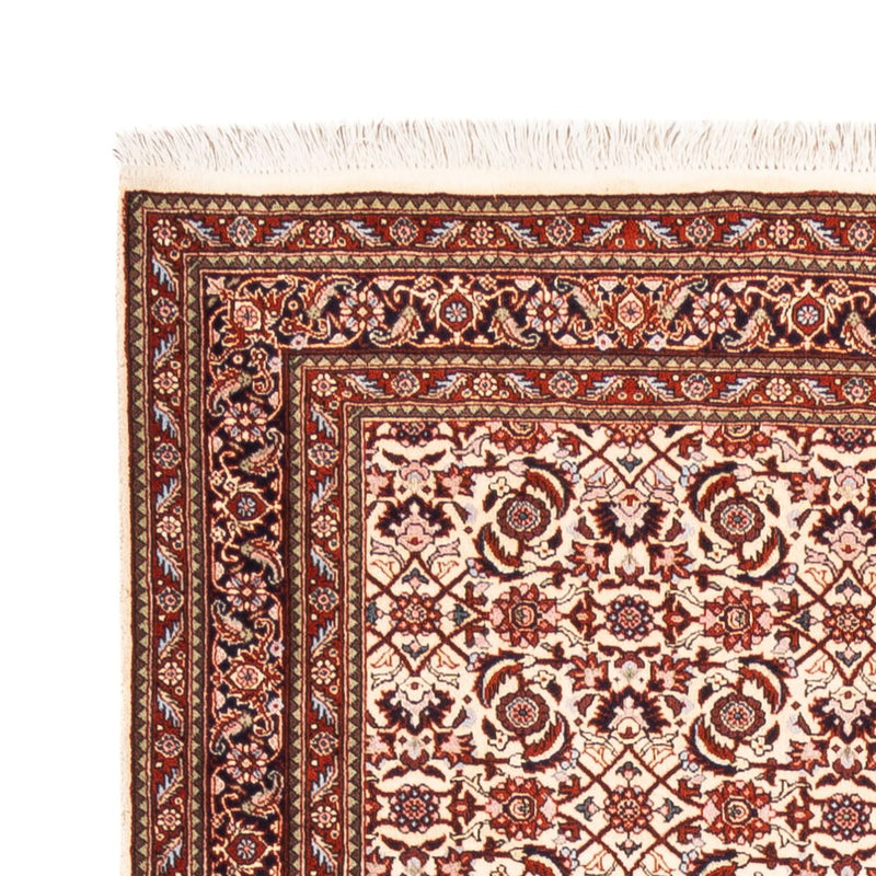 Tapis de couloir Tapis persan - Bidjar - 300 x 80 cm - crème