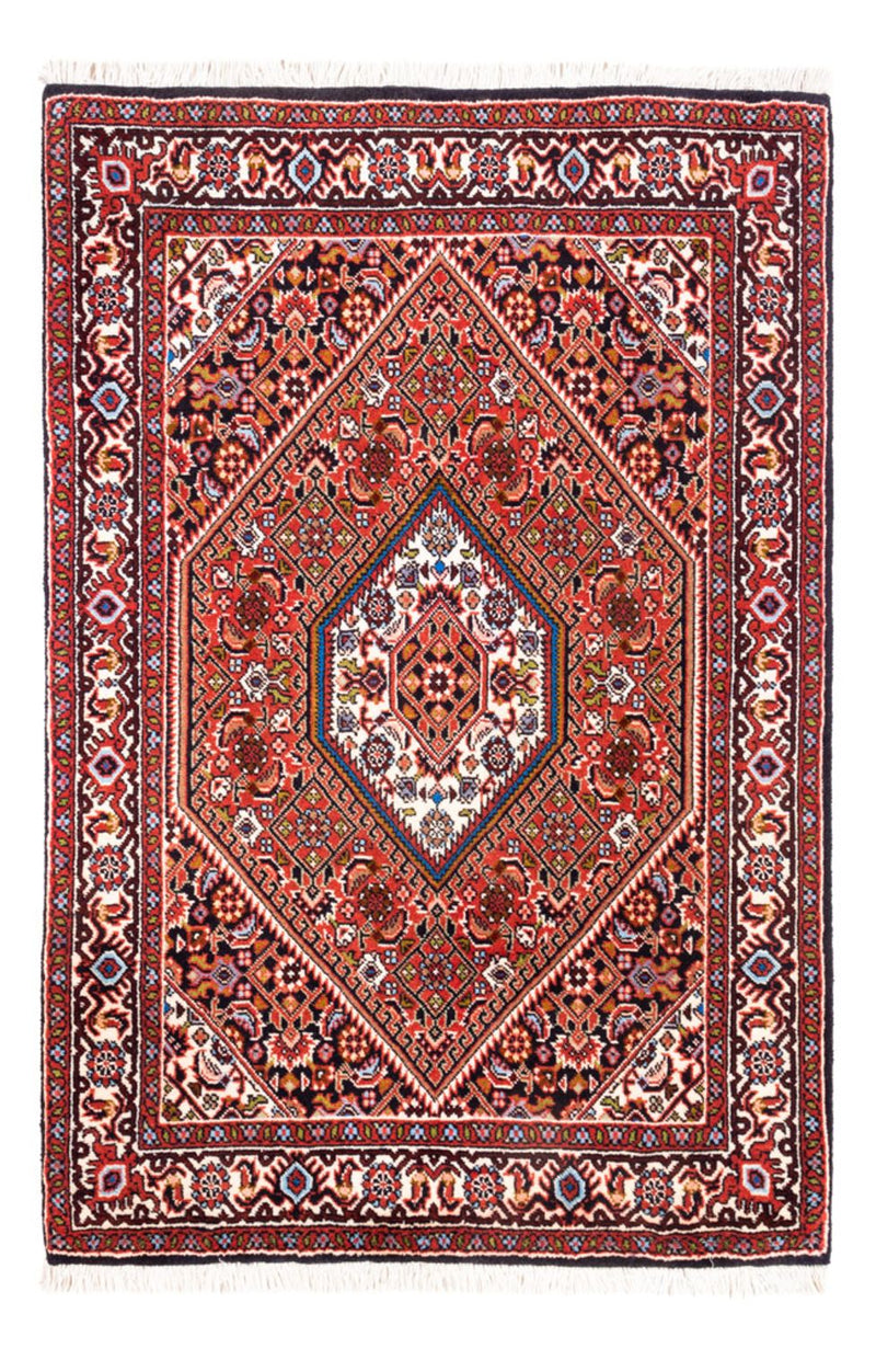 Tapis persan - Bidjar - 104 x 72 cm - rouge