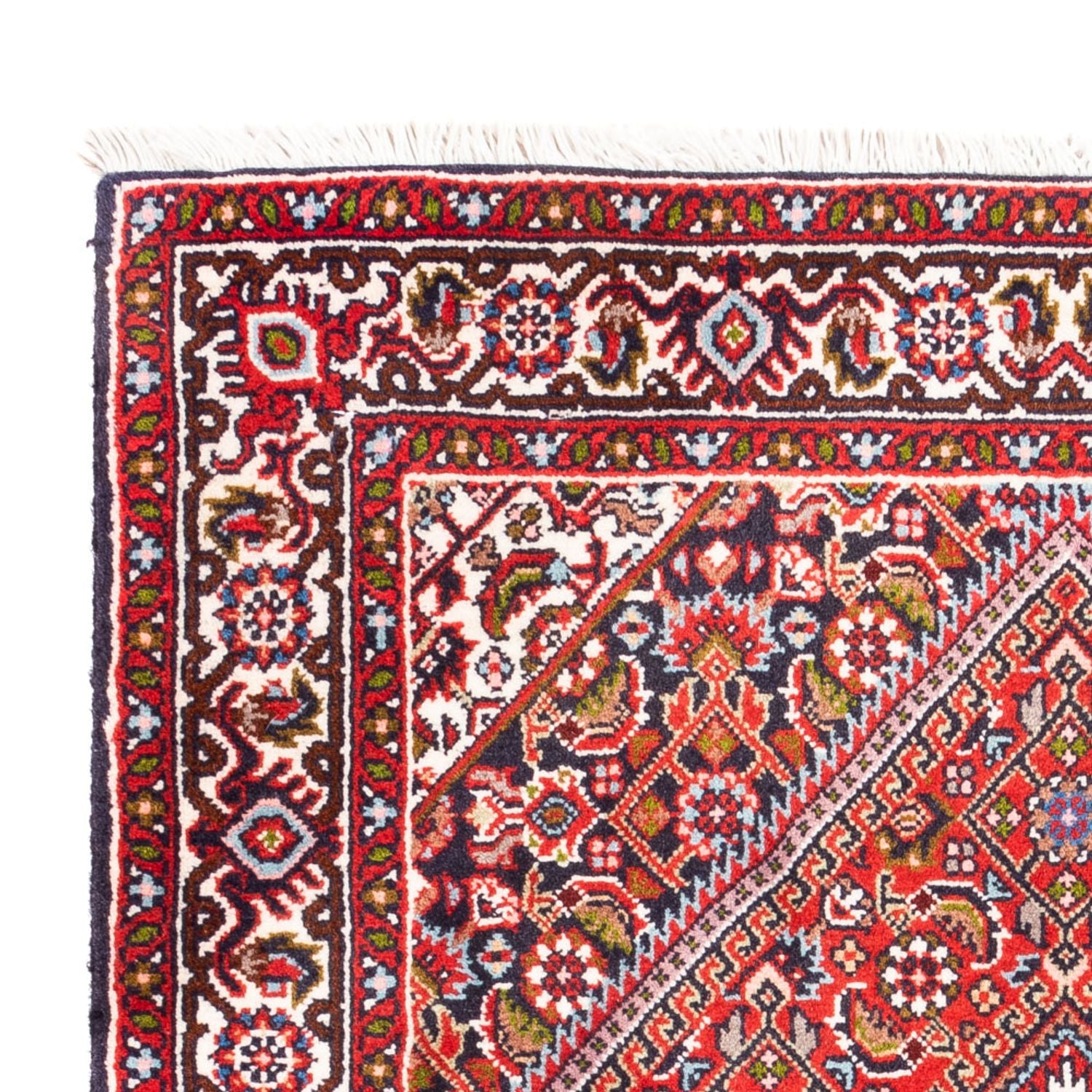Tapis persan - Bidjar - 95 x 72 cm - rouge