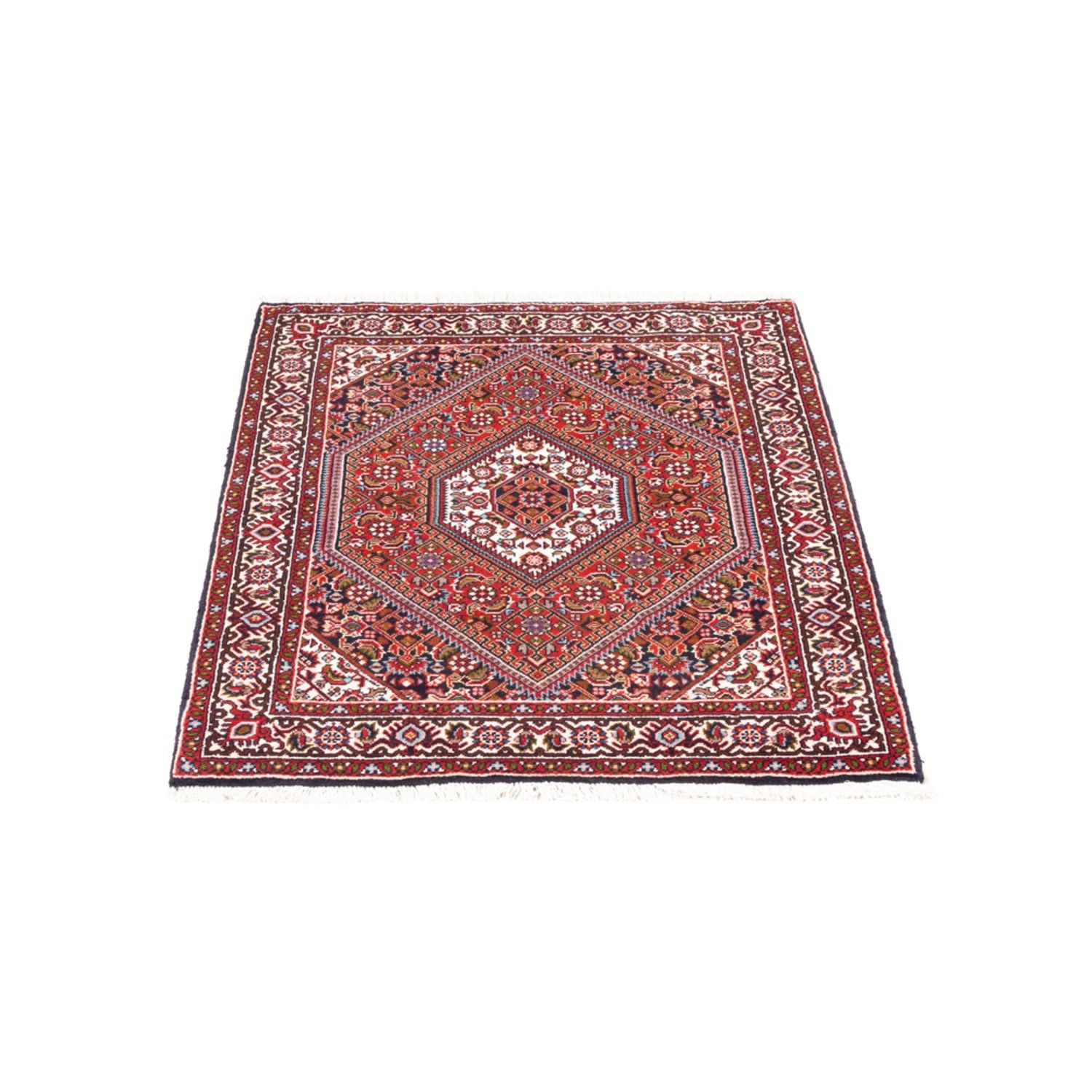 Tapis persan - Bidjar - 95 x 72 cm - rouge