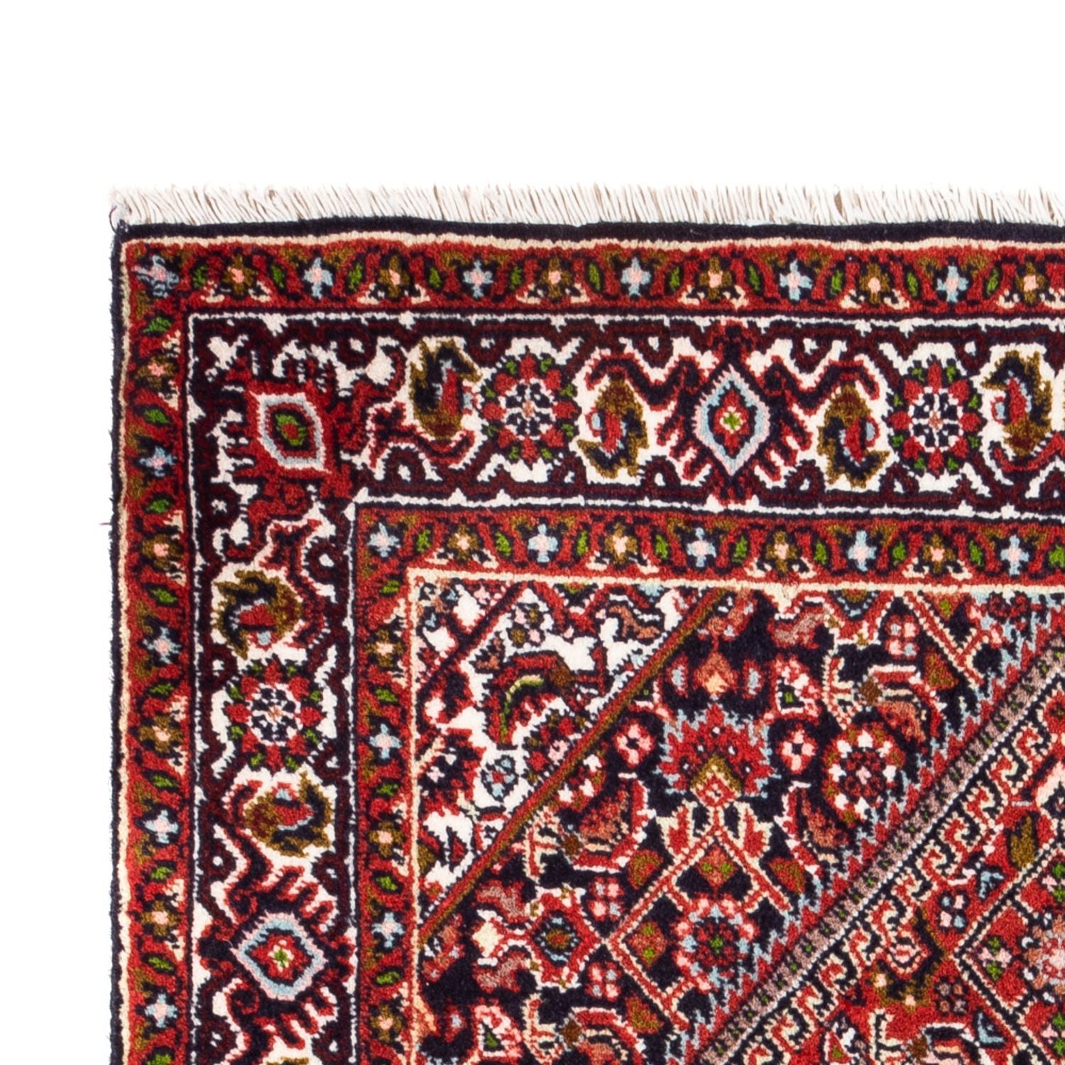 Tapis persan - Bidjar - 100 x 68 cm - rouge