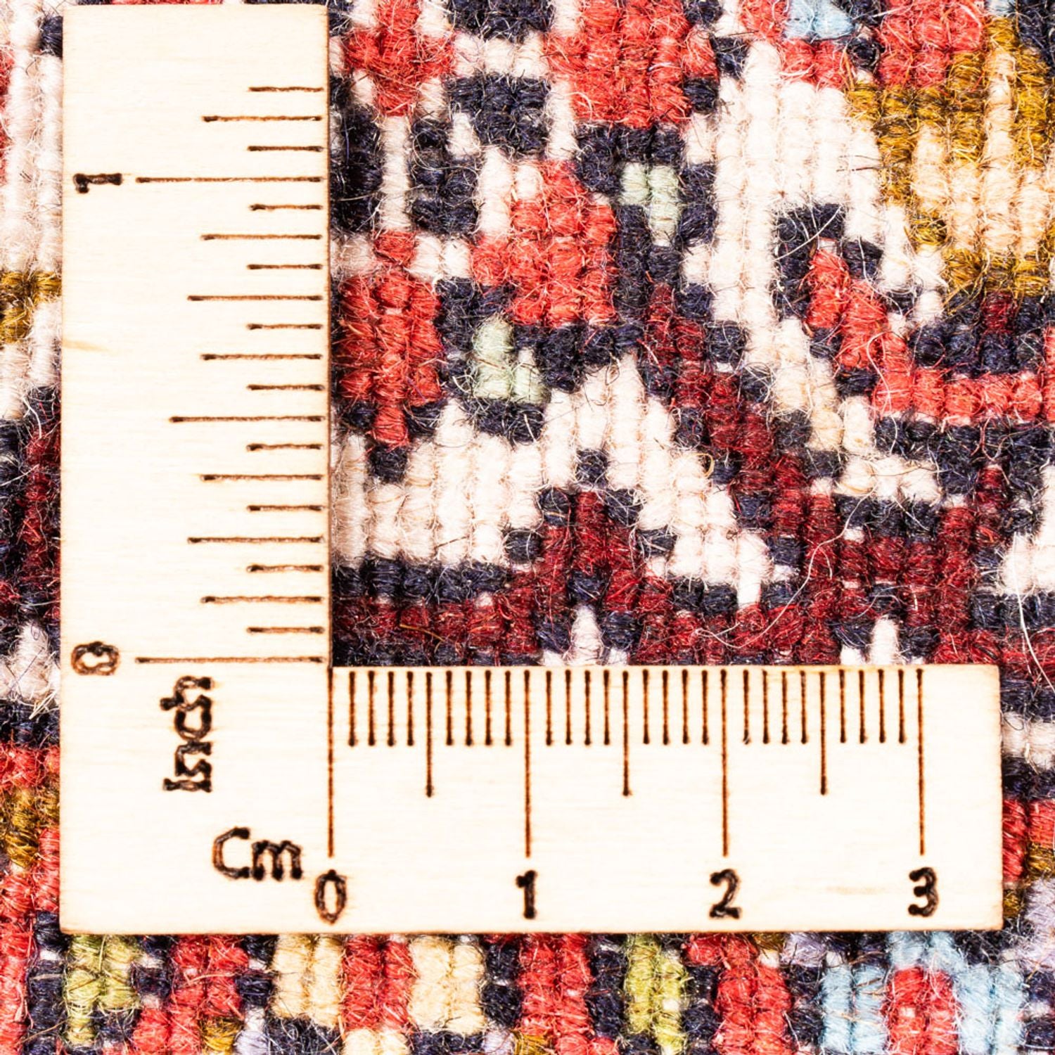 Tapis persan - Bidjar - 104 x 69 cm - rouge