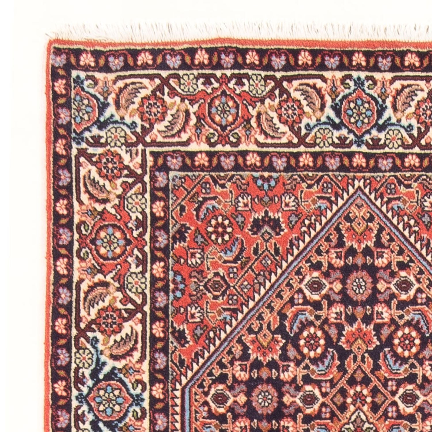 Tapis persan - Bidjar - 165 x 80 cm - rouge