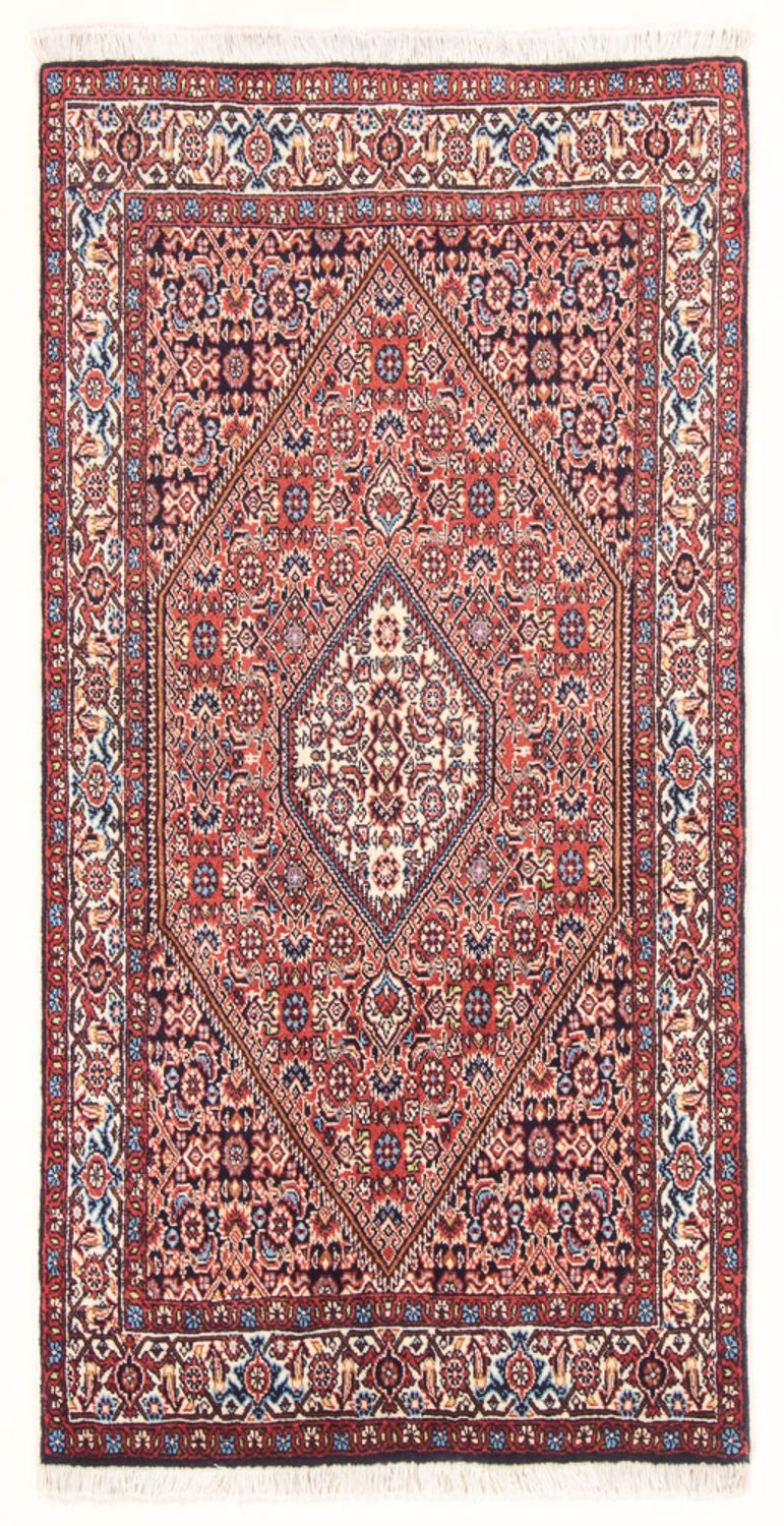 Tapis persan - Bidjar - 151 x 82 cm - rouge