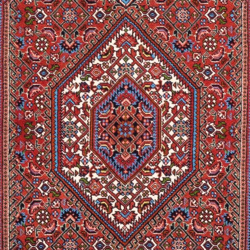 Tapis persan - Bidjar - 144 x 83 cm - rouge