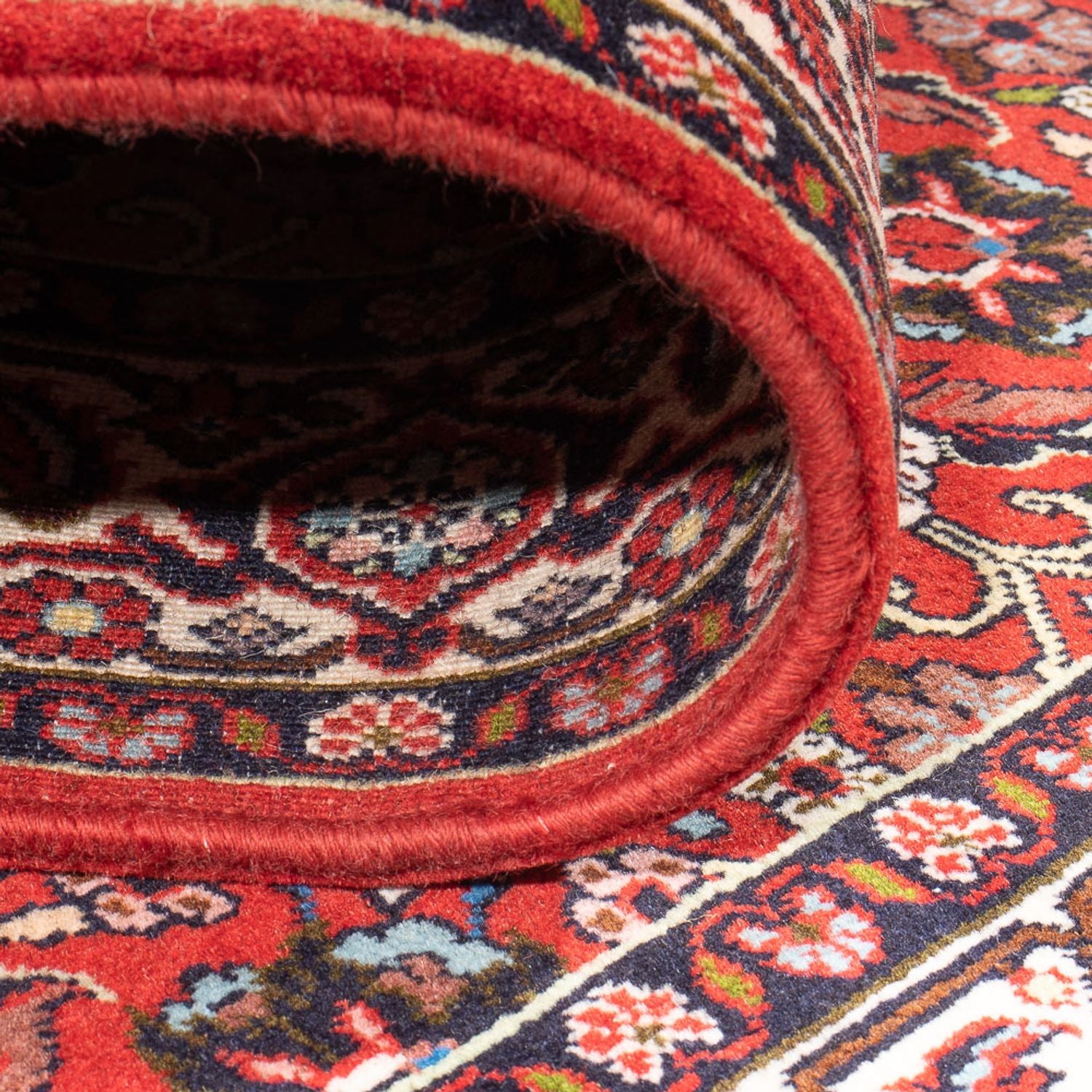 Tapis persan - Bidjar - 148 x 82 cm - rouge