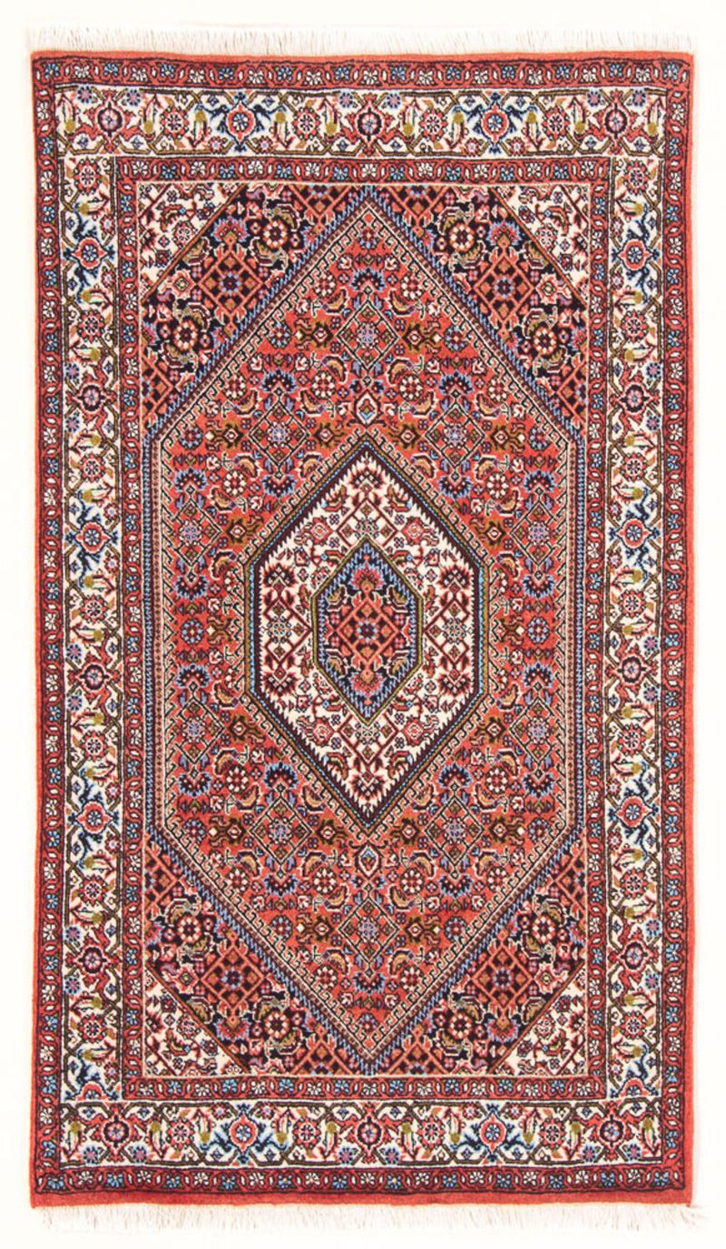 Tapis persan - Bidjar - 138 x 84 cm - rouge