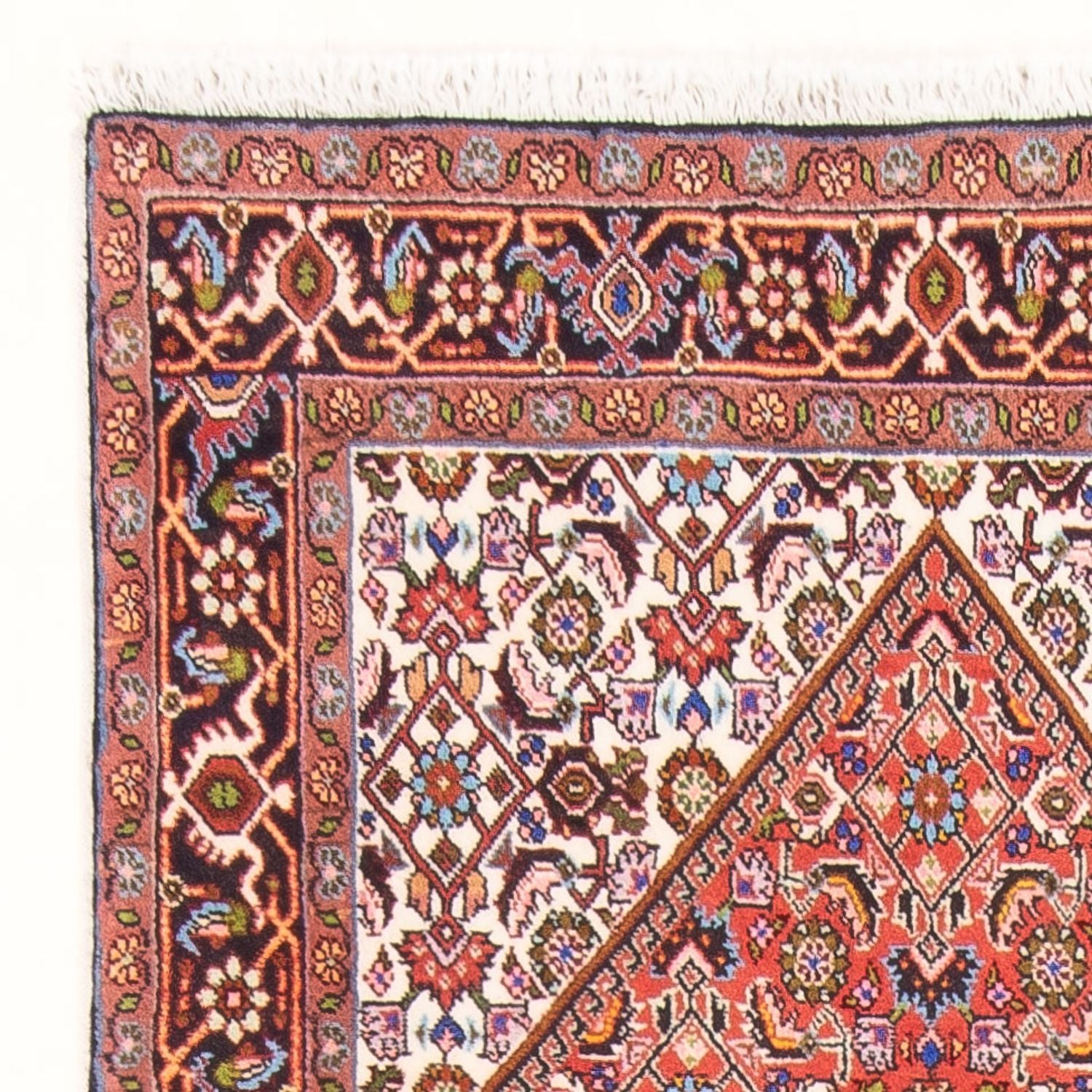 Tapis persan - Bidjar - 165 x 84 cm - rouge