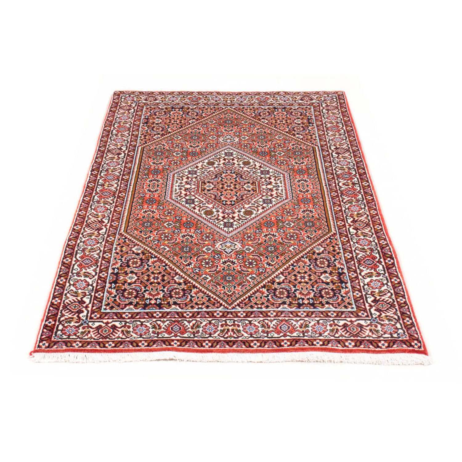 Tapis persan - Bidjar - 156 x 84 cm - rouge