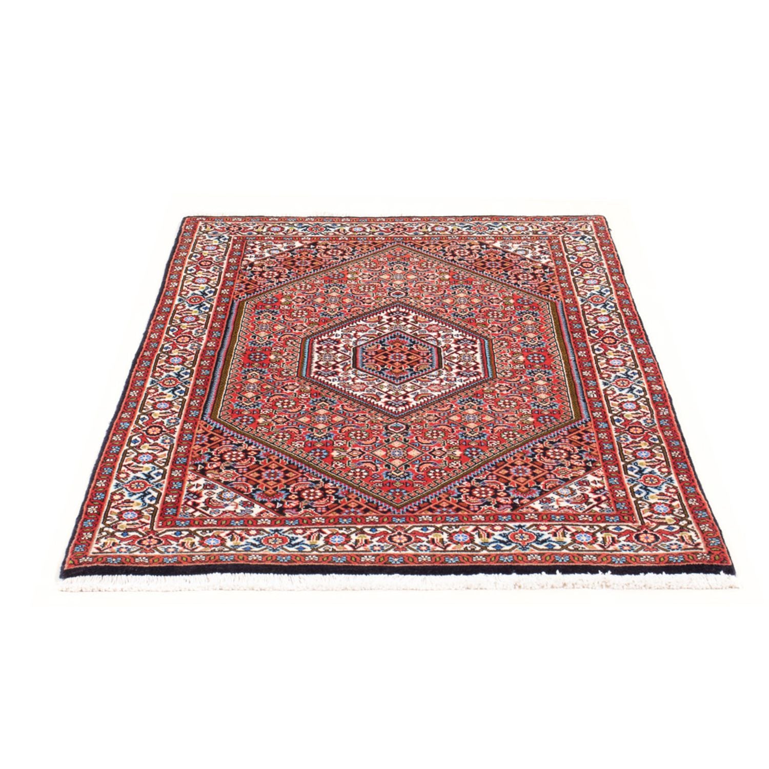 Tapis persan - Bidjar - 145 x 84 cm - rouge