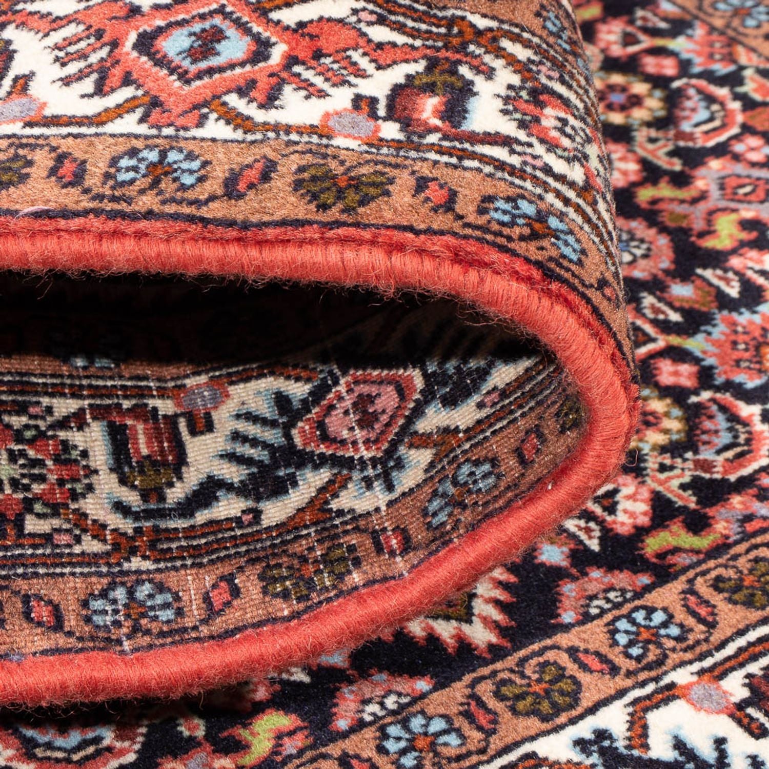 Tapis persan - Bidjar - 140 x 82 cm - rouge