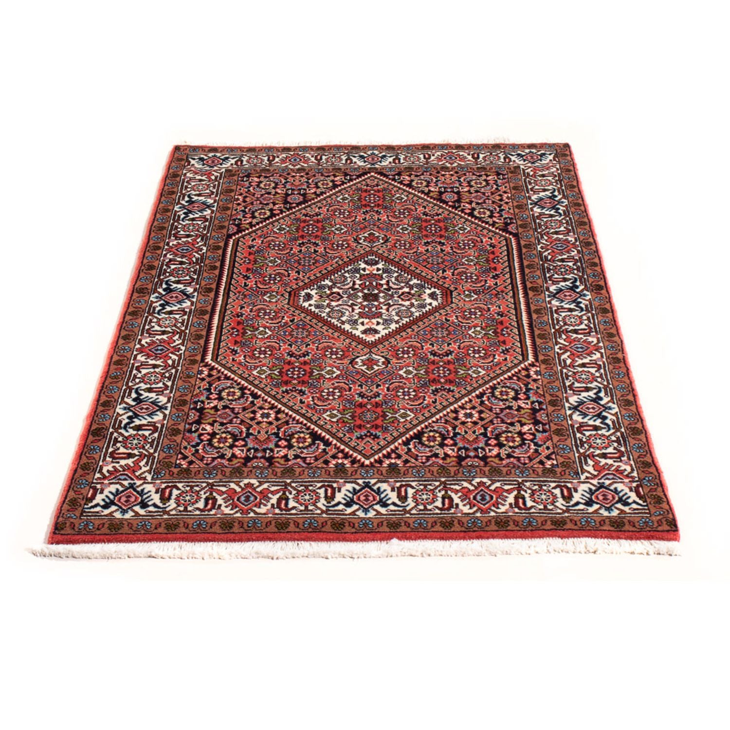 Tapis persan - Bidjar - 140 x 82 cm - rouge
