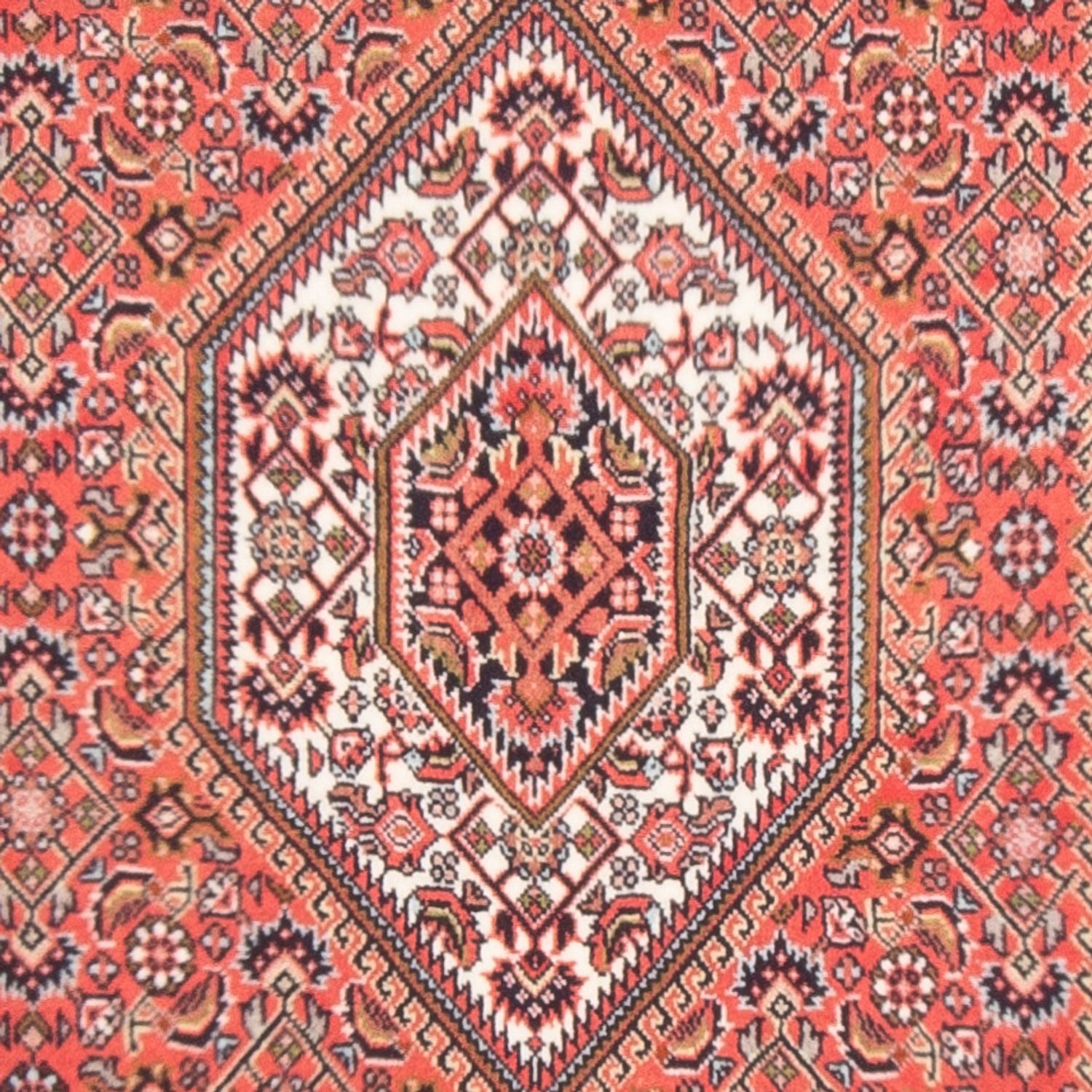 Tapis persan - Bidjar - 133 x 84 cm - rouge