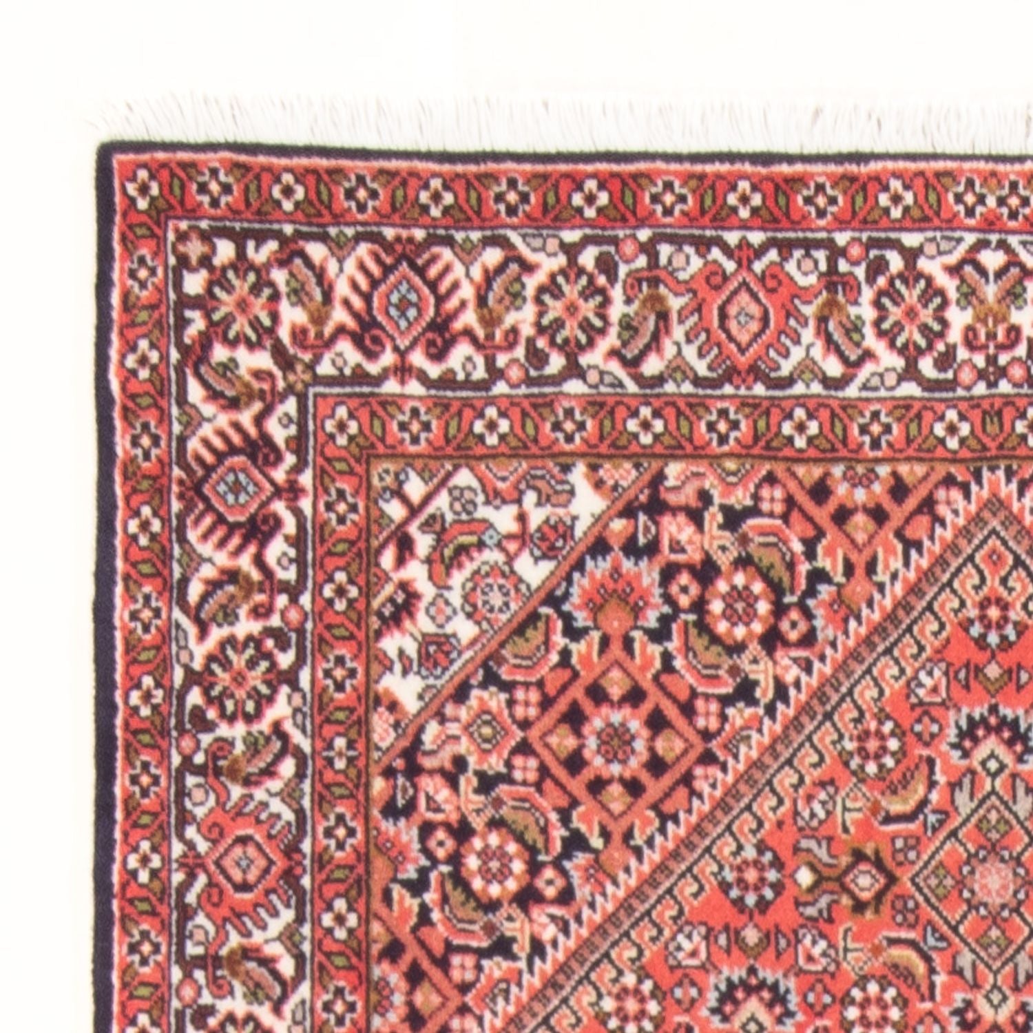 Tapis persan - Bidjar - 133 x 84 cm - rouge