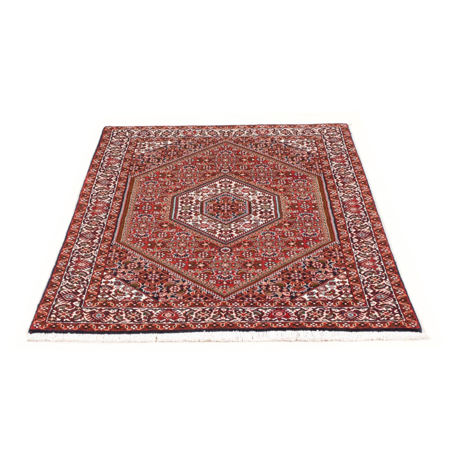 Tapis persan - Bidjar - 141 x 82 cm - rouge