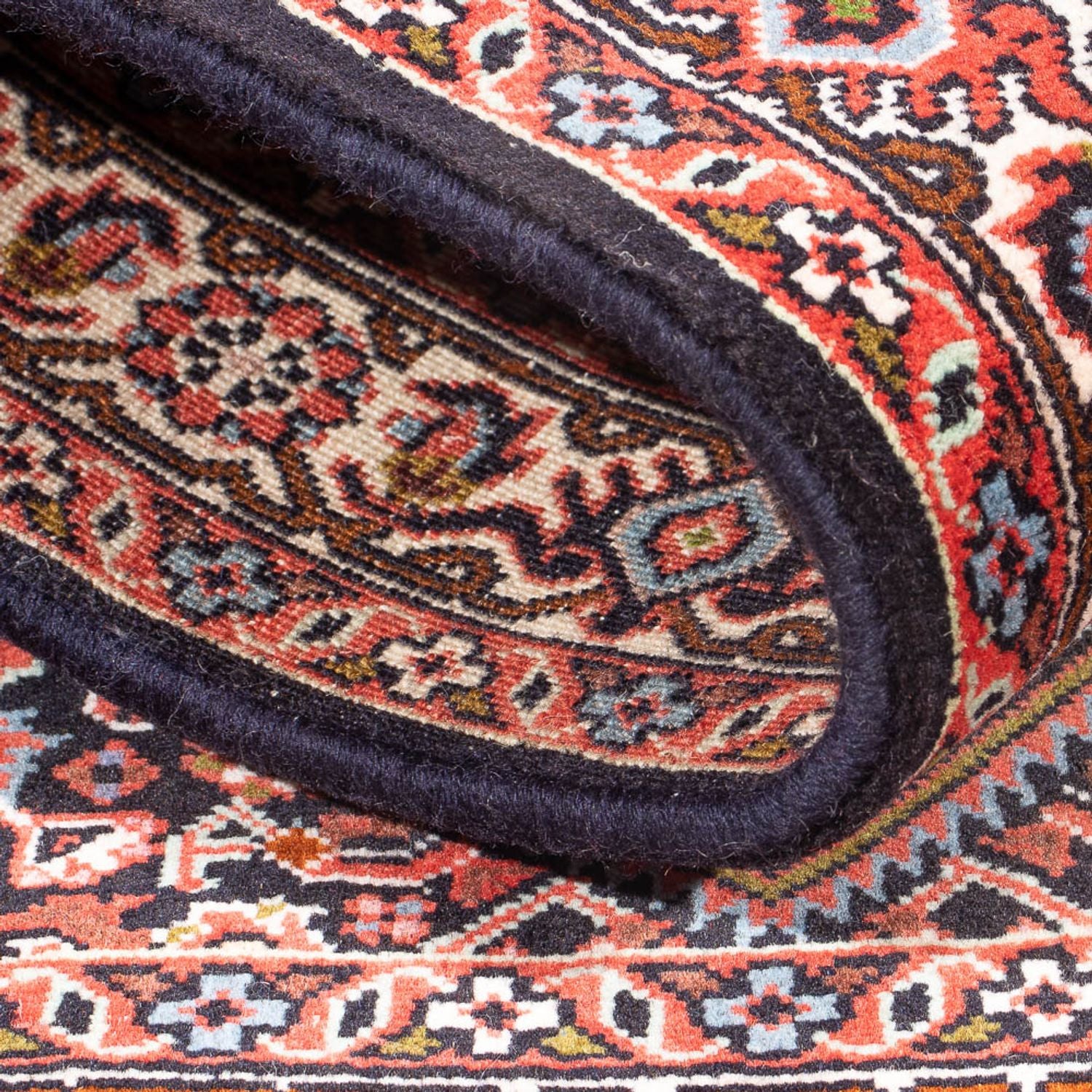 Tapis persan - Bidjar - 142 x 80 cm - rouge