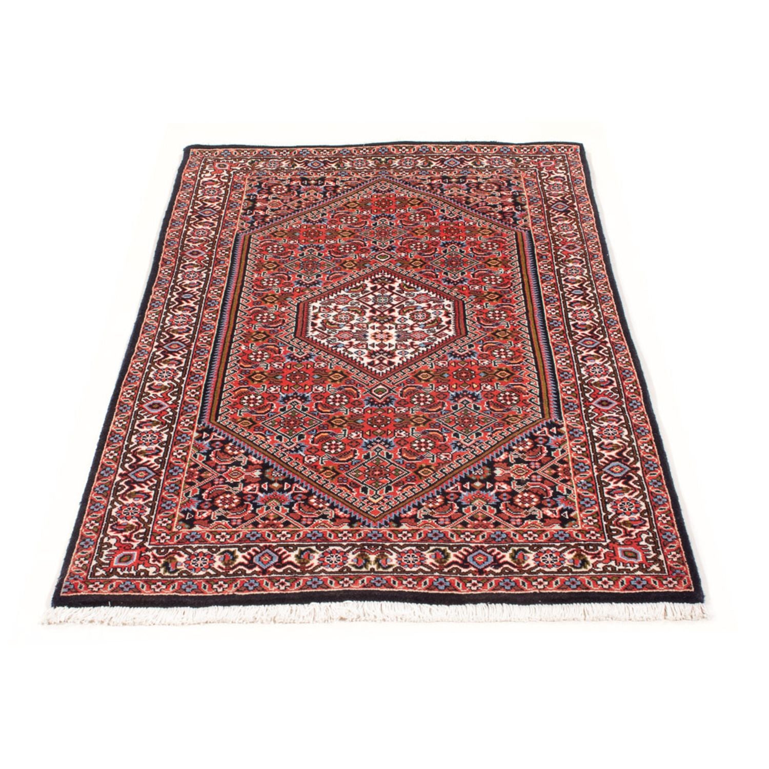 Tapis persan - Bidjar - 142 x 80 cm - rouge