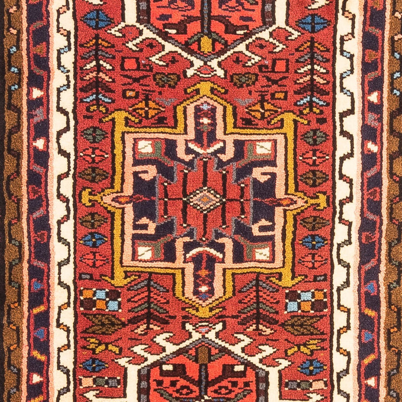 Tapis de couloir Tapis persan - Nomadic - 285 x 65 cm - rouge