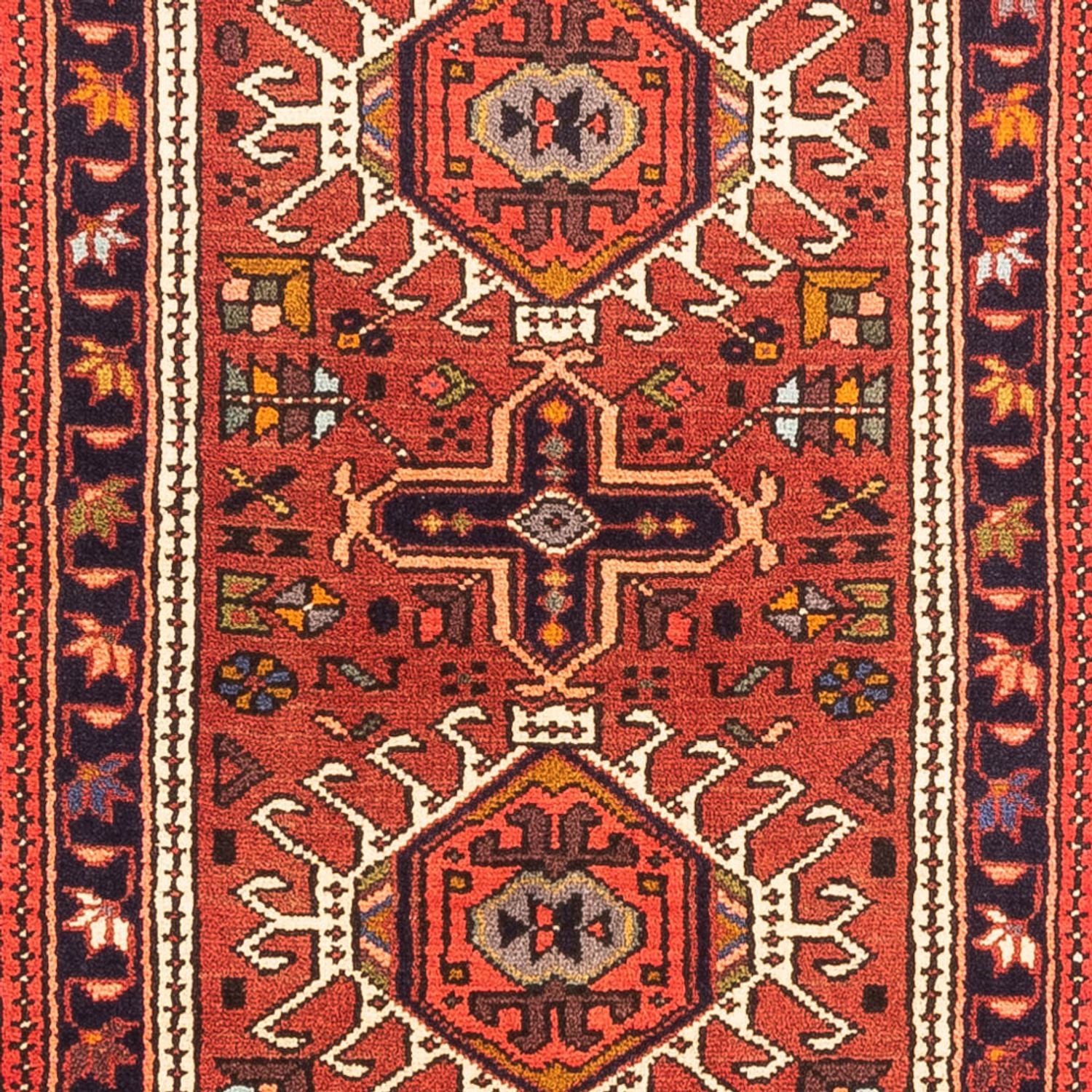 Tapis de couloir Tapis persan - Nomadic - 284 x 71 cm - rouge
