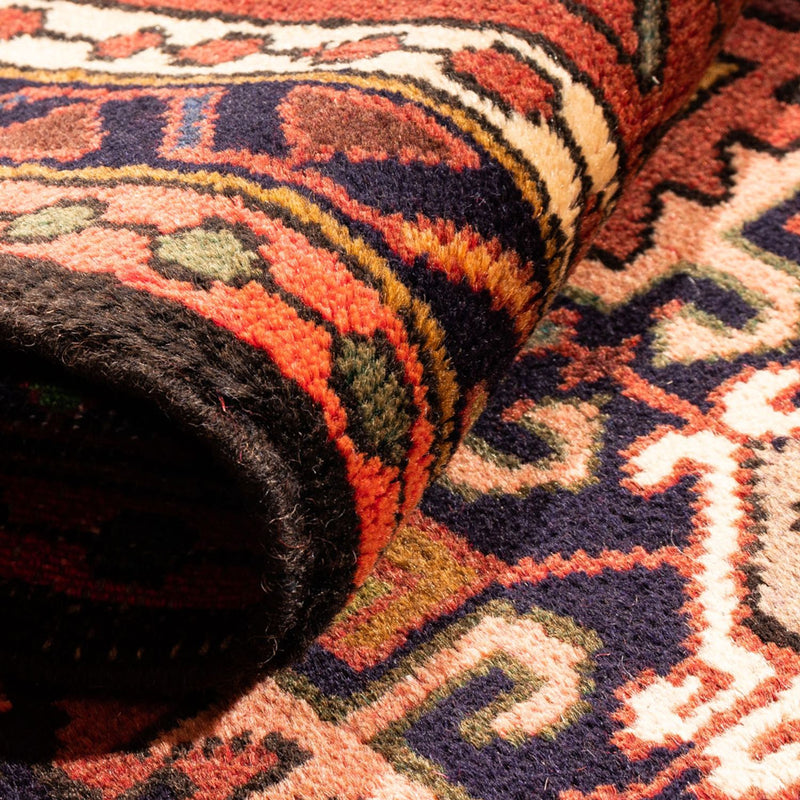 Tapis de couloir Tapis persan - Nomadic - 292 x 75 cm - rouge
